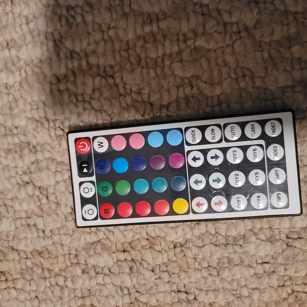 LED Strip Lights With Adapter, Remote, Plug - Picture 4 of 5